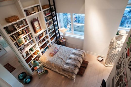 أحدث أشكال وتصاميم مكتبات منزلية 2019 مودرن